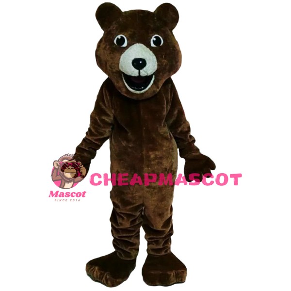 Brown Bear Mascot Costume