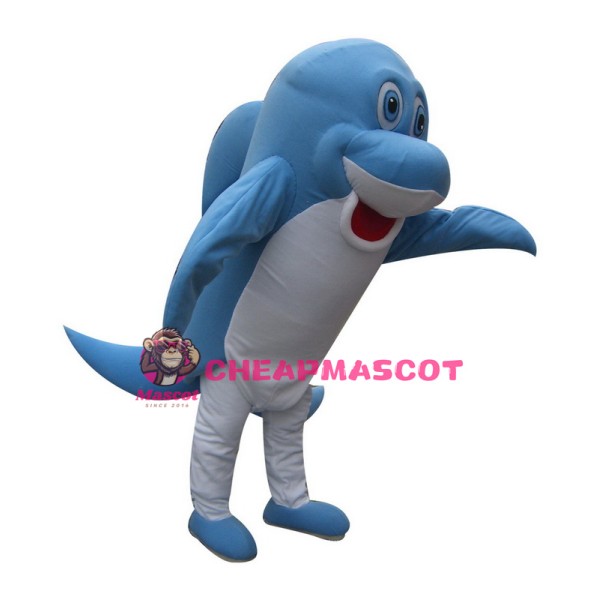 Blue Dolphin Mascot Costumes