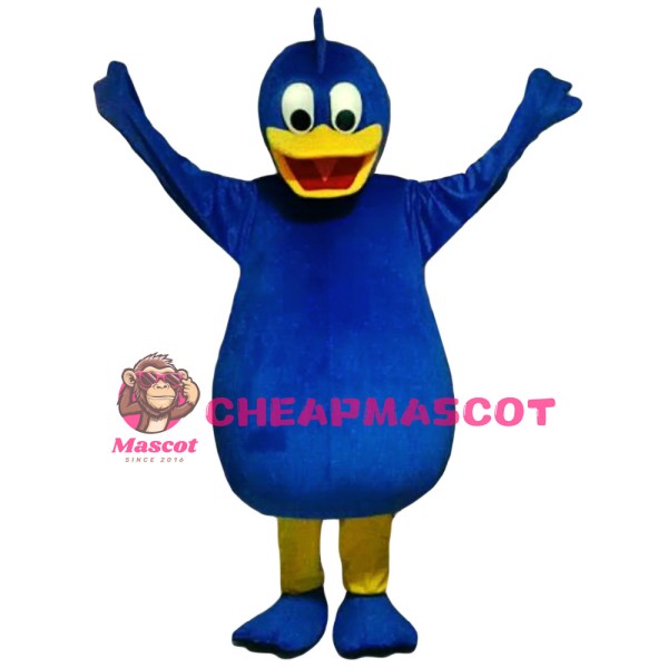 Blue Duck Mascot Costume