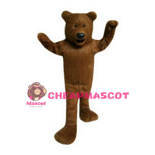 High Quality Plush Brown Mascot Costume