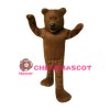 High Quality Plush Brown Mascot Costume