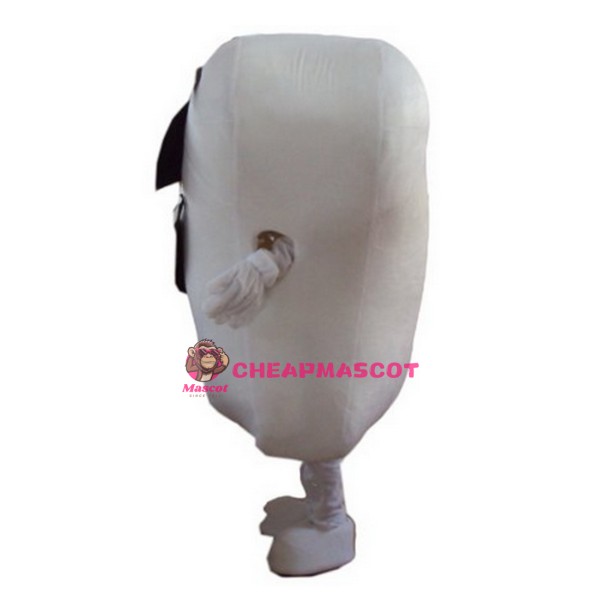 Teeth and toothbrush Mascot Costume
