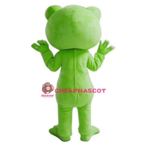 Green Frog Mascot Costume