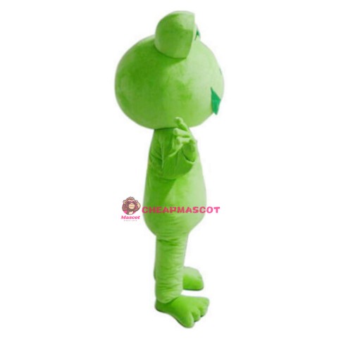 Green Frog Mascot Costume