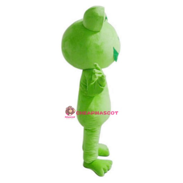 Green Frog Mascot Costume