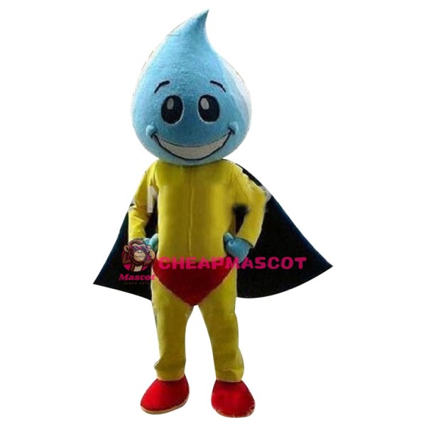 Colorful Water Droplet Mascot Costumes 