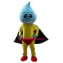 Colorful Water Droplet Mascot Costumes 