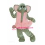Pink Dress Elephant Mascot Costumes 