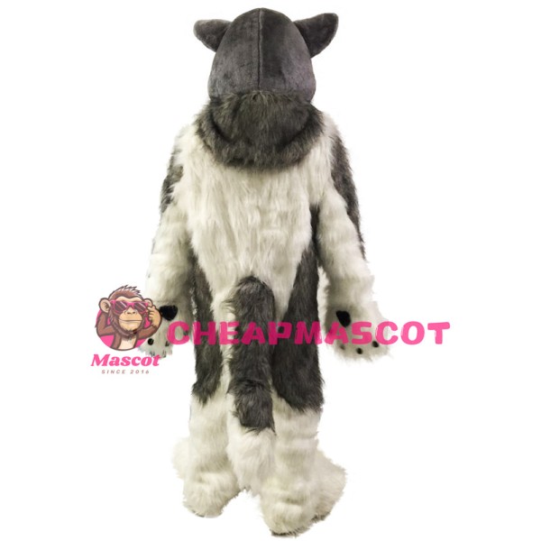 Gray Wolf Husky Dog Mascot Costumes