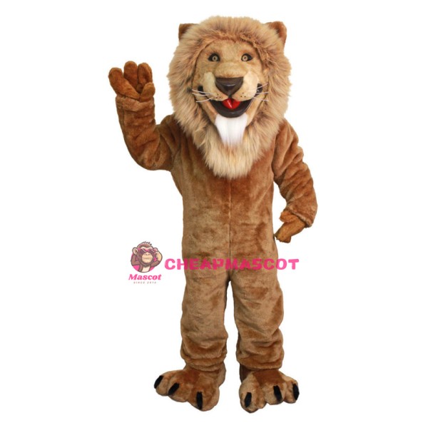 Friendly Lion Lightweight Mascot Costumes