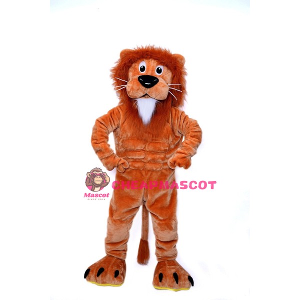 Deluxe Lion Mascot Costume