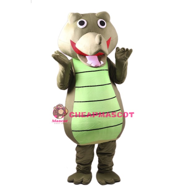 Crocodile Lightweight Plush Adult Mascot Costume