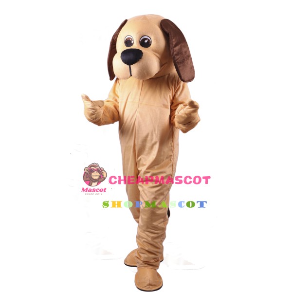 Tan Dog Lightweight Mascot Costume