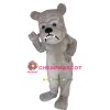 Grey Bulldog Lightweight Mascot Costume