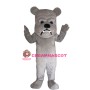 Grey Bulldog Lightweight Mascot Costume