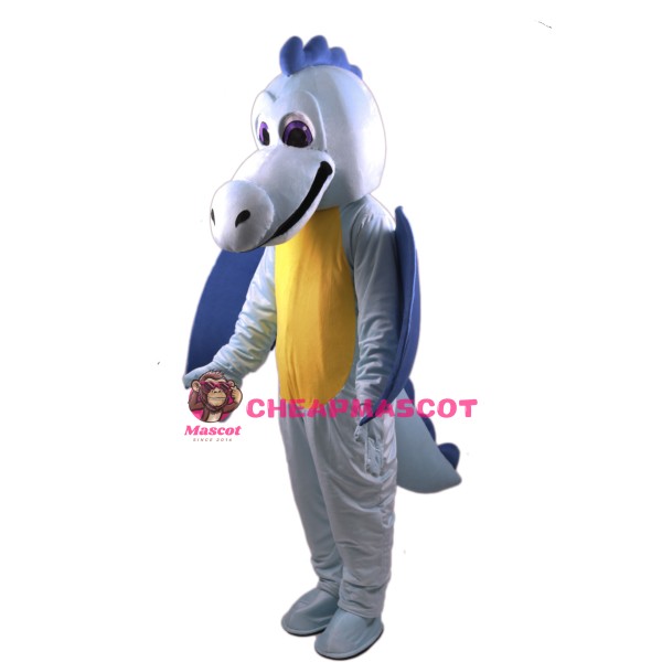 Blue Dragon Lightweight Mascot Costume