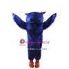 Blue Owl Mascot Costume