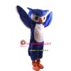 Blue Owl Mascot Costume