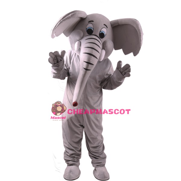 Cartoon Elephant Costume Mascot