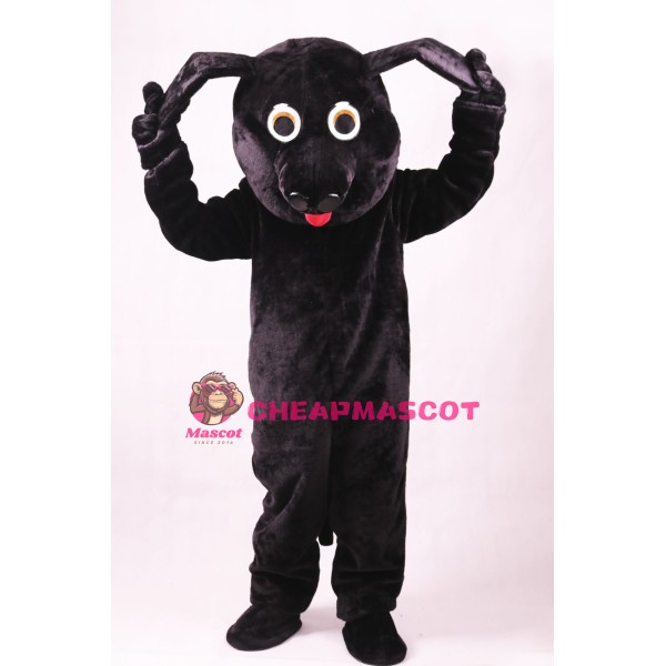 Black Lightweight Labrador Dog Mascot Costume