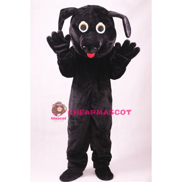 Black Lightweight Labrador Dog Mascot Costume