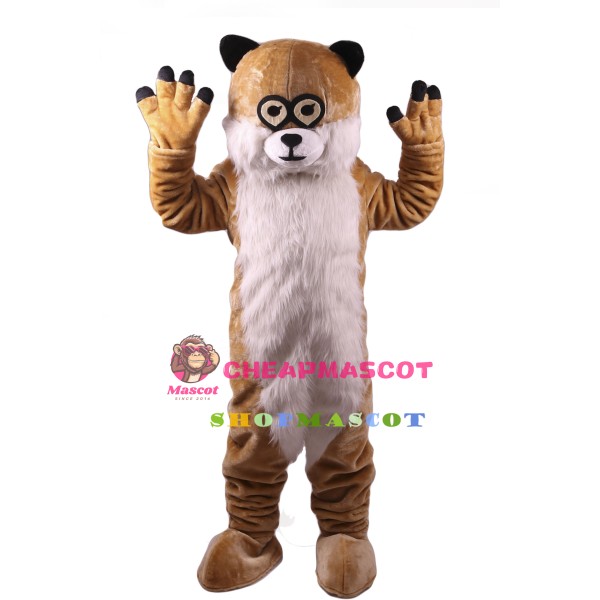 Cute Realistic Animal Meerkat Mascot Costume