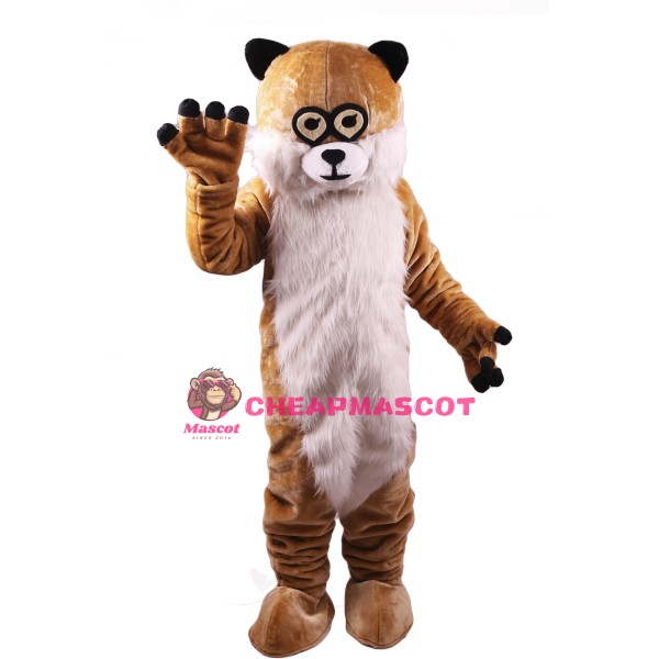 Cute Realistic Animal Meerkat Mascot Costume