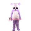 Chinese Purpe Giant Panda Mascot Costume