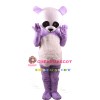Chinese Purpe Giant Panda Mascot Costume