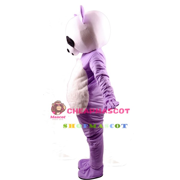 Chinese Purpe Giant Panda Mascot Costume