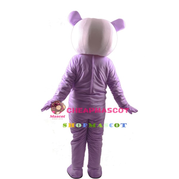 Chinese Purpe Giant Panda Mascot Costume