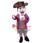 Patriot Mascot Costume Gray Hat