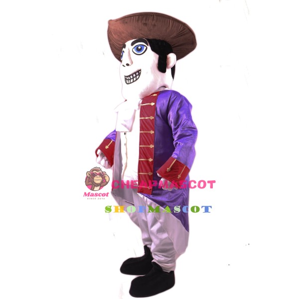 Patriot Mascot Costume Gray Hat