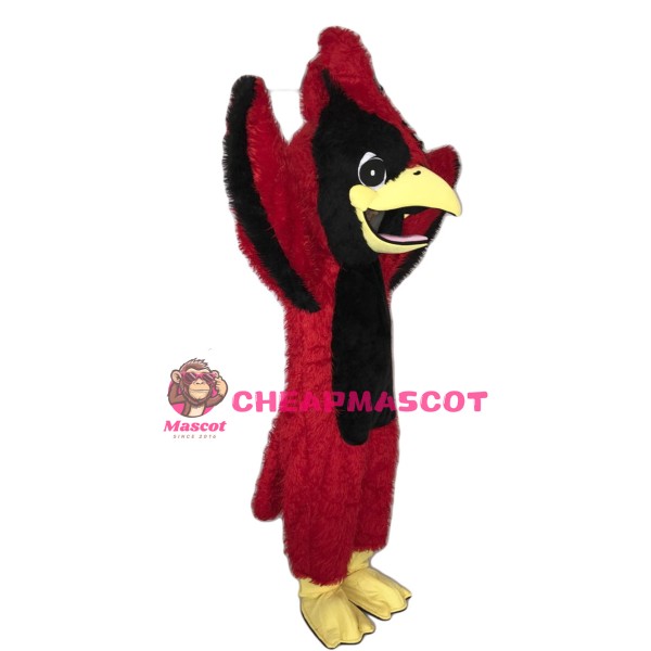 Big Red Cardinal Mascot Costume