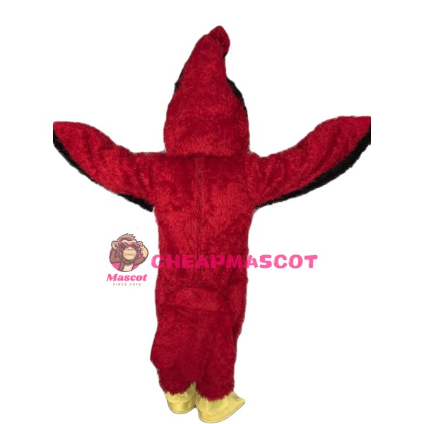 Big Red Cardinal Mascot Costume