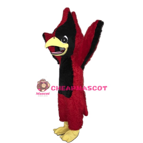 Big Red Cardinal Mascot Costume