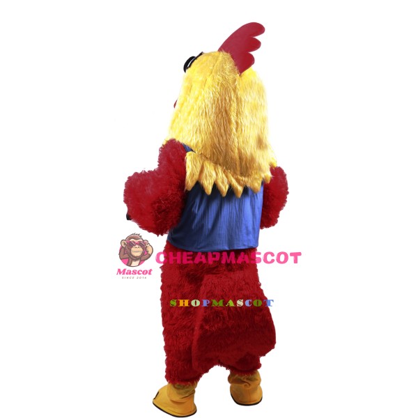 Lightweight Rooster Mascot Costume