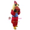 Lightweight Rooster Mascot Costume