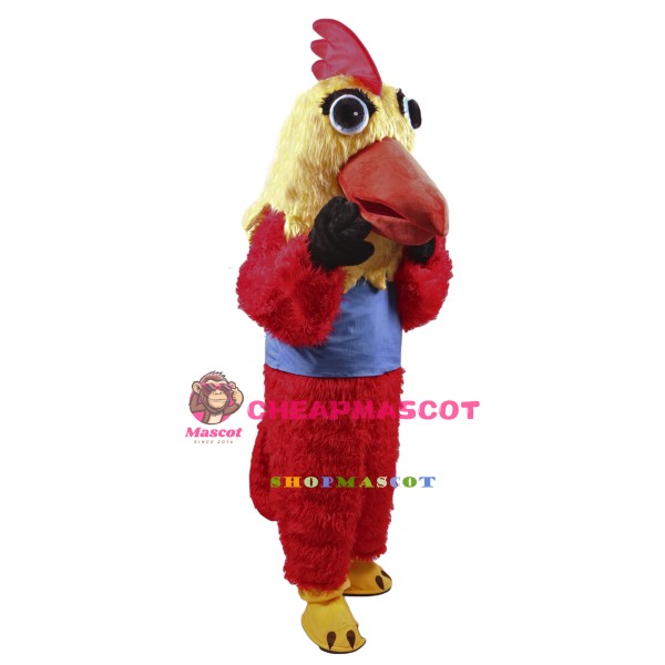Lightweight Rooster Mascot Costume