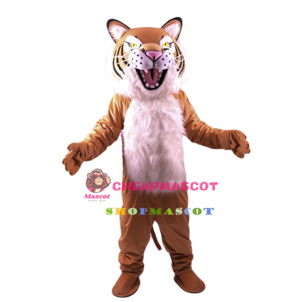 Fierce Wildcat Lightweight Mascot Costume