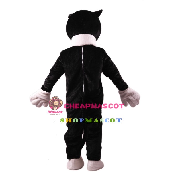 Black and White Cat Lightweight Mascot Costume