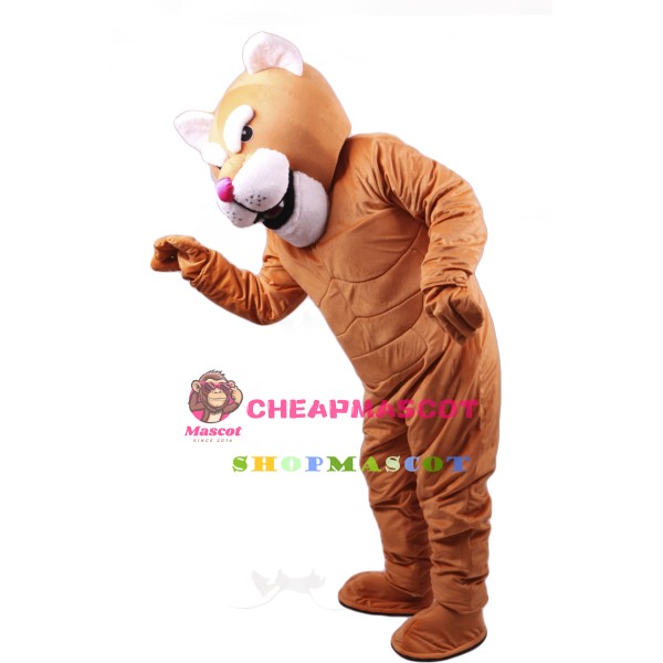 Cougar Power Cat Lightweight Mascot Costume