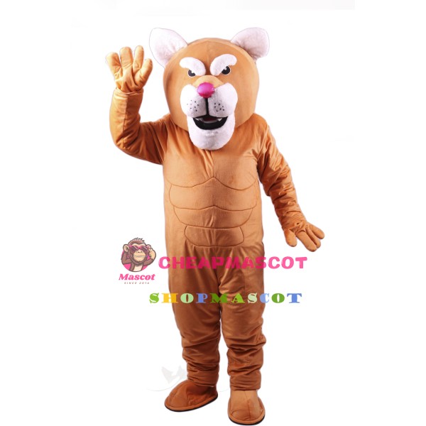 Cougar Power Cat Lightweight Mascot Costume