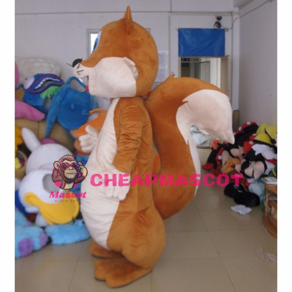 High Quality Chubby Squirrel Mascot Costume