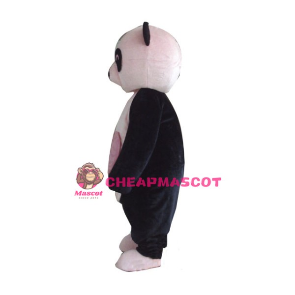 Pink Panda Lightweight Mascot Costume