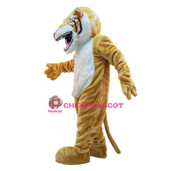High Quality Cute Fierce Wildcat Mascot Costume