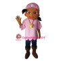 New Izzy Pirate Mascot Costume Jake and Neverland Pirates