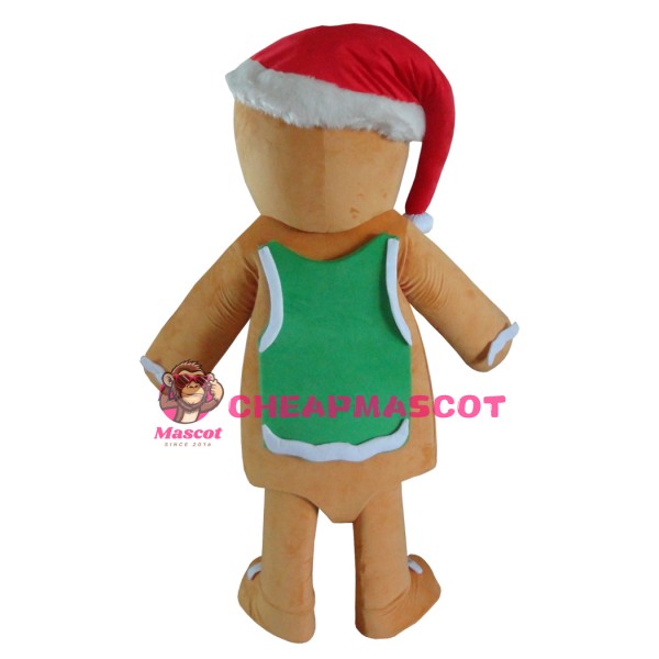 Gingerbread Men Mascot Costume