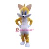 Yellow Cat Mascot Costume