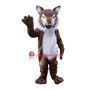 Brown Wildcat Bobcat Mascot Costume